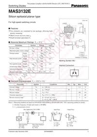 MAS3132E0L Datasheet Cover