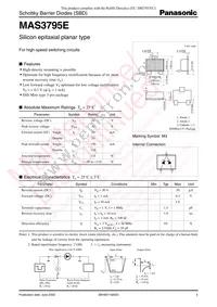 MAS3795E0L Datasheet Cover