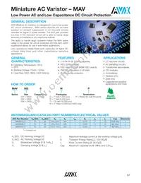 MAV0020RP Datasheet Cover