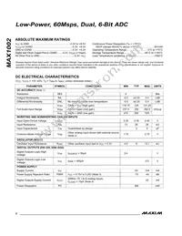 MAX1002CAX+T Datasheet Page 2
