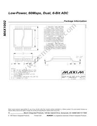 MAX1002CAX+T Datasheet Page 12