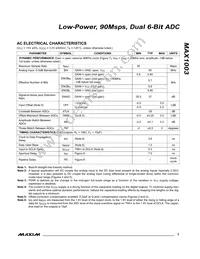 MAX1003CAX Datasheet Page 3