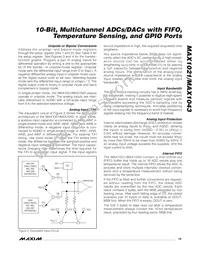 MAX1021BETX+ Datasheet Page 19