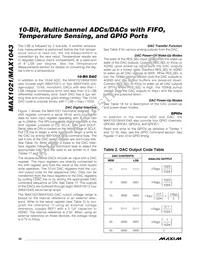 MAX1021BETX+ Datasheet Page 20