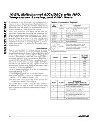 MAX1021BETX+ Datasheet Page 22