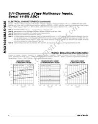 MAX1034BEUG+ Datasheet Page 6