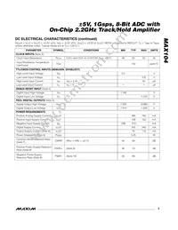 MAX104CHC-D Datasheet Page 3