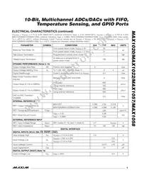 MAX1058BETM+T Datasheet Page 5