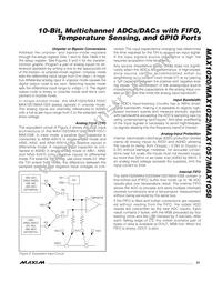 MAX1058BETM+T Datasheet Page 21