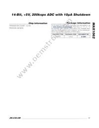 MAX1062ACUB+T Datasheet Page 17