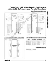 MAX1064ACEG+T Datasheet Page 19