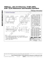 MAX1064ACEG+T Datasheet Page 20