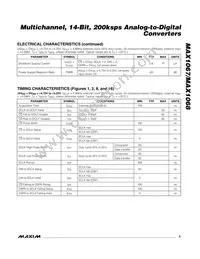 MAX1067BEEE+T Datasheet Page 5
