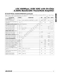 MAX106CHC-D Datasheet Page 3