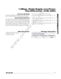 MAX1070CTC+T Datasheet Page 17