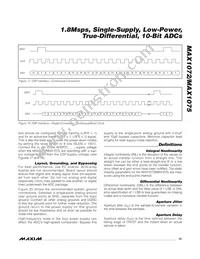 MAX1075CTC+T Datasheet Page 15