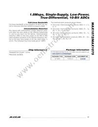 MAX1075CTC+T Datasheet Page 17