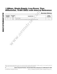 MAX1078CTC+T Datasheet Page 18