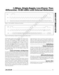 MAX1079CTC+T Datasheet Page 15