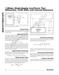 MAX1079CTC+T Datasheet Page 16