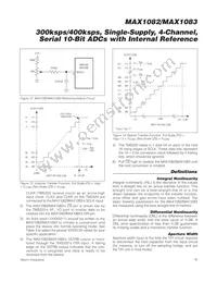 MAX1082ACUE+T Datasheet Page 19