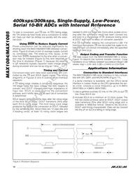 MAX1085ACSA+T Datasheet Page 10