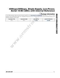 MAX1085ACSA+T Datasheet Page 15