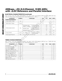 MAX1092BEEG Datasheet Page 4