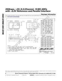 MAX1093BCEG+T Datasheet Page 20