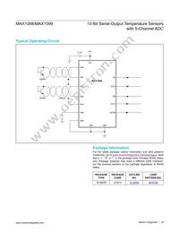 MAX1099CEAE+ Datasheet Page 19