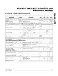 MAX11008BETM+T Datasheet Page 5