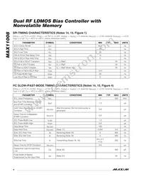 MAX11008BETM+T Datasheet Page 6