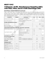 MAX11043ATL+T Datasheet Page 4