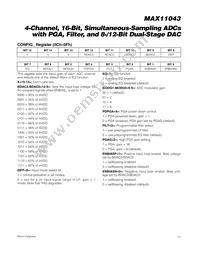 MAX11043ATL+T Datasheet Page 21