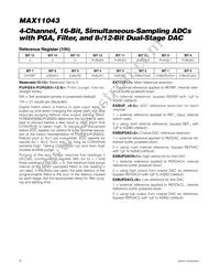 MAX11043ATL+T Datasheet Page 22