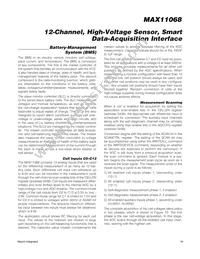 MAX11068GUU/V+T Datasheet Page 19