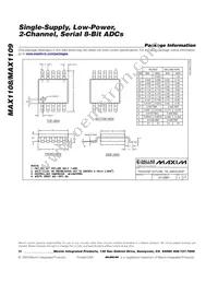 MAX1109CUB+G07 Datasheet Page 20