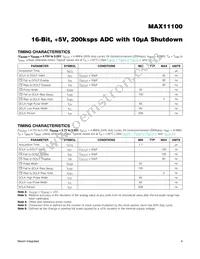 MAX11100EWC+ Datasheet Page 4