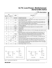 MAX1110EAP+TG52 Datasheet Page 7