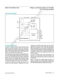 MAX11128ATI+TG3U Datasheet Page 17