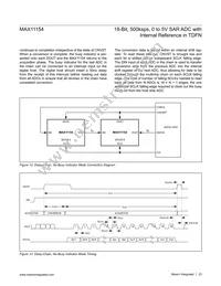 MAX11154ETC+ Datasheet Page 23
