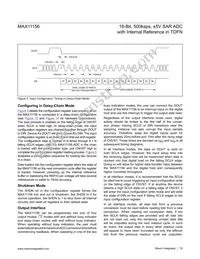 MAX11156ETC+ Datasheet Page 16