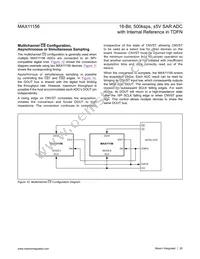 MAX11156ETC+ Datasheet Page 20