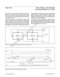 MAX11156ETC+ Datasheet Page 22