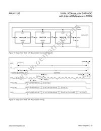 MAX11156ETC+ Datasheet Page 23