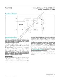MAX11160ETB+T Datasheet Page 12