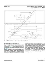 MAX11160ETB+T Datasheet Page 17