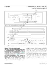 MAX11160ETB+T Datasheet Page 19