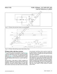 MAX11160ETB+T Datasheet Page 20