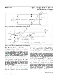 MAX11160ETB+T Datasheet Page 21